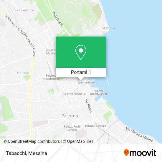 Mappa Tabacchi