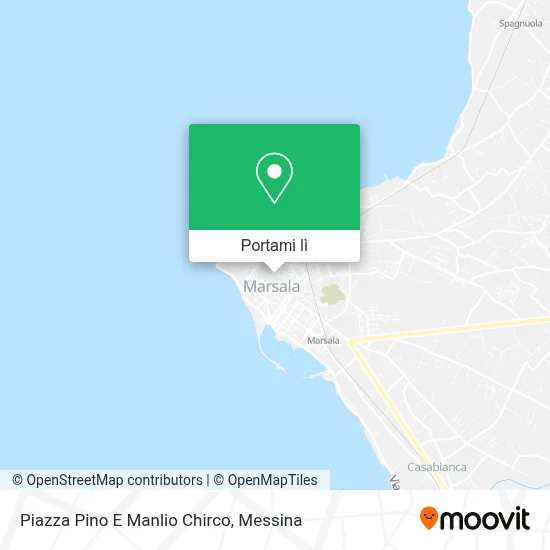 Mappa Piazza Pino E Manlio Chirco