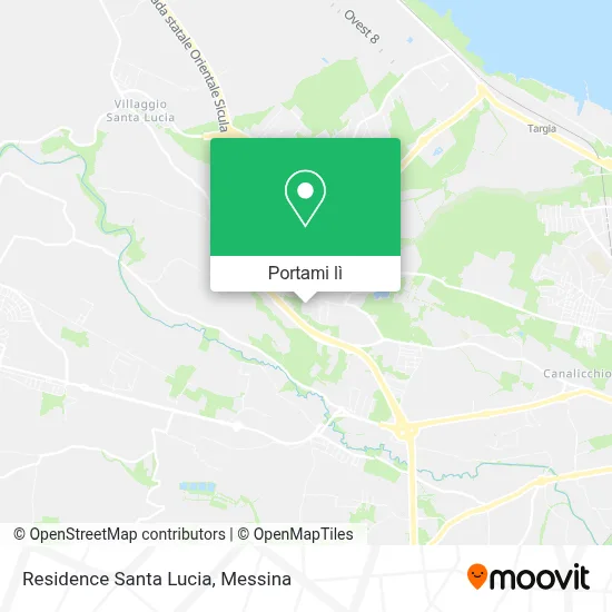 Mappa Residence Santa Lucia