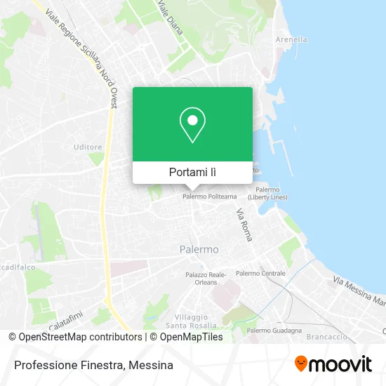 Mappa Professione Finestra