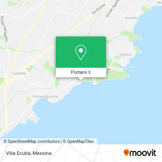 Mappa Villa Ecuba