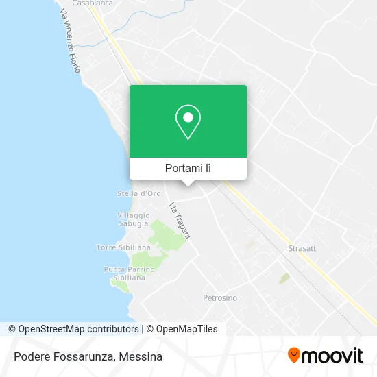 Mappa Podere Fossarunza