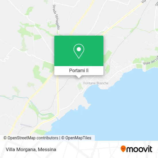 Mappa Villa Morgana