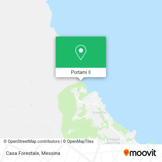 Mappa Casa Forestale
