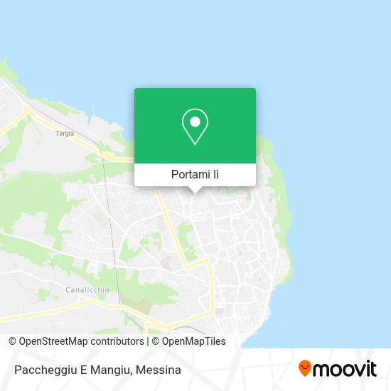 Mappa Paccheggiu E Mangiu