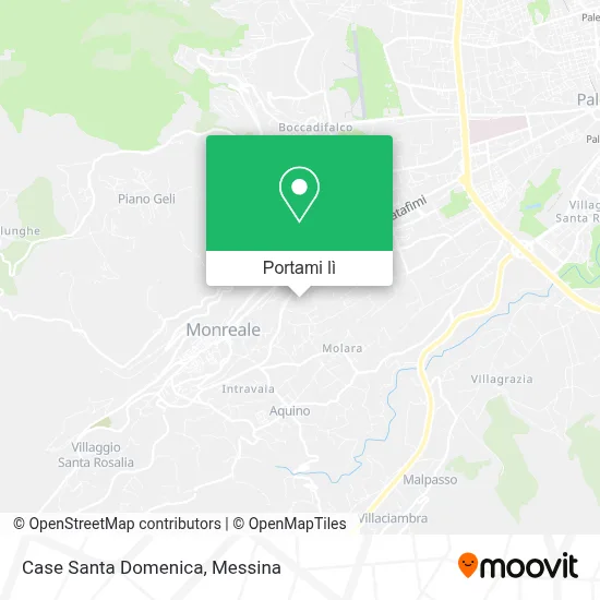 Mappa Case Santa Domenica