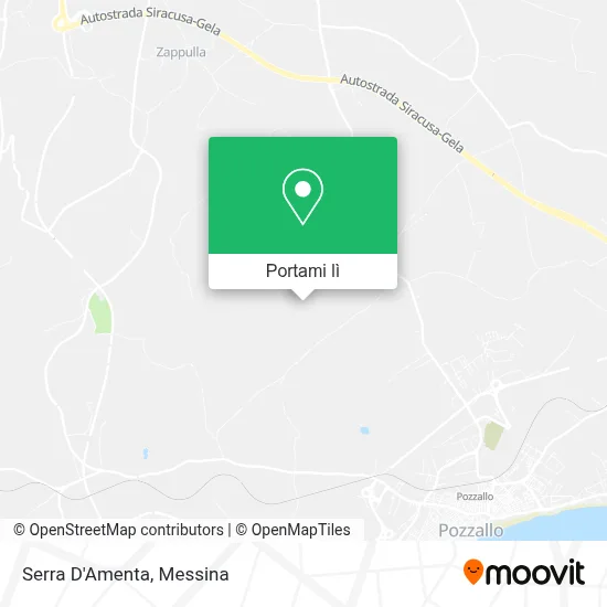Mappa Serra D'Amenta