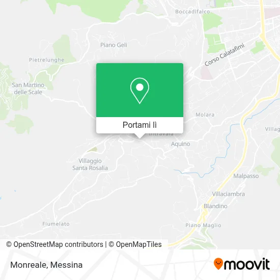 Mappa Monreale