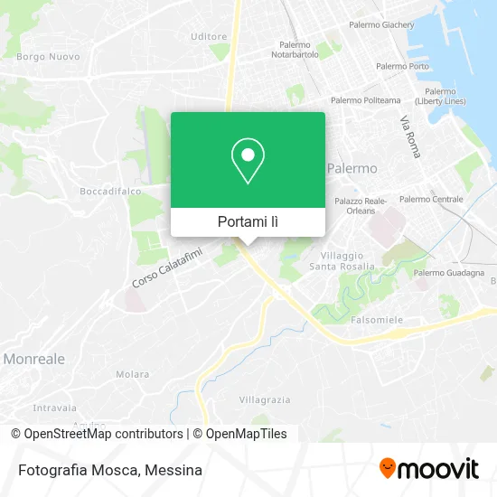 Mappa Fotografia Mosca