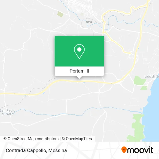 Mappa Contrada Cappello