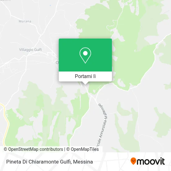 Mappa Pineta Di Chiaramonte Gulfi