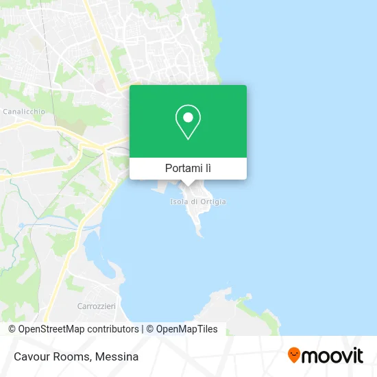 Mappa Cavour Rooms