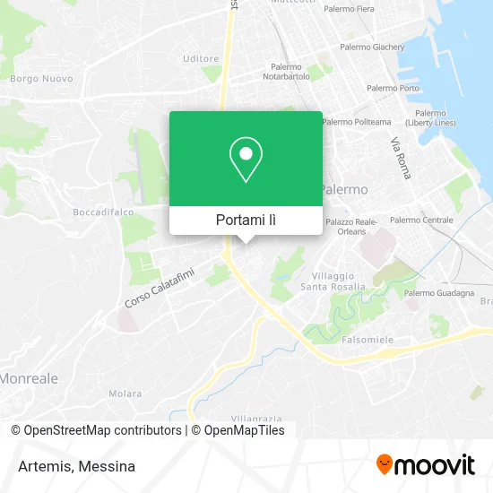 Mappa Artemis