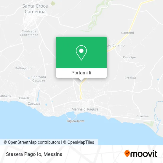 Mappa Stasera Pago Io