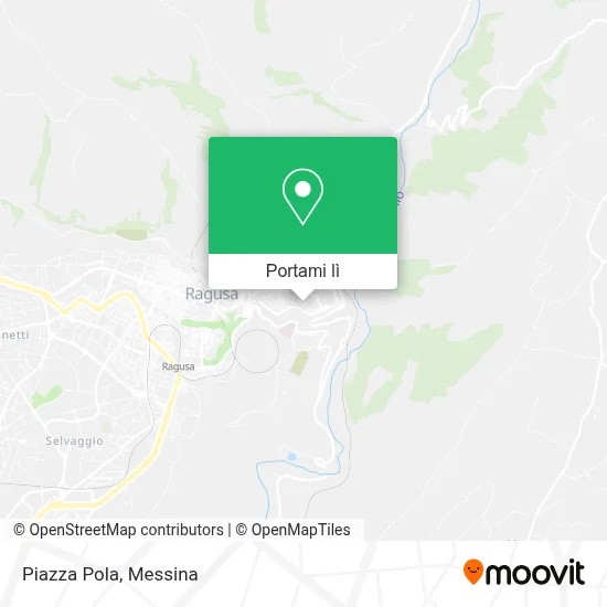 Mappa Piazza Pola