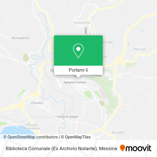 Mappa Biblioteca Comunale (Ex Archivio Notarile)