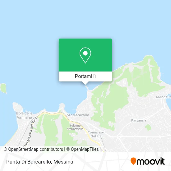 Mappa Punta Di Barcarello