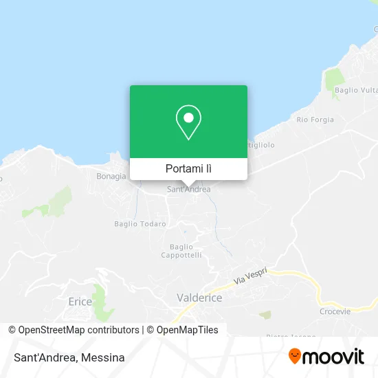 Mappa Sant'Andrea