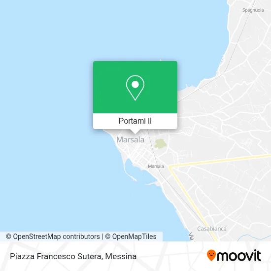 Mappa Piazza Francesco Sutera