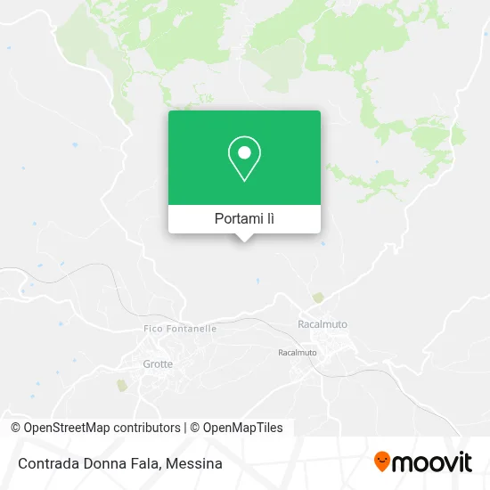 Mappa Contrada Donna Fala