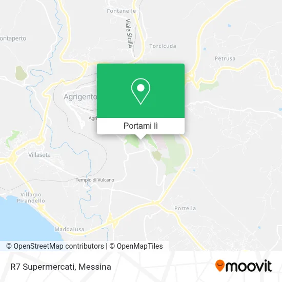 Mappa R7 Supermercati