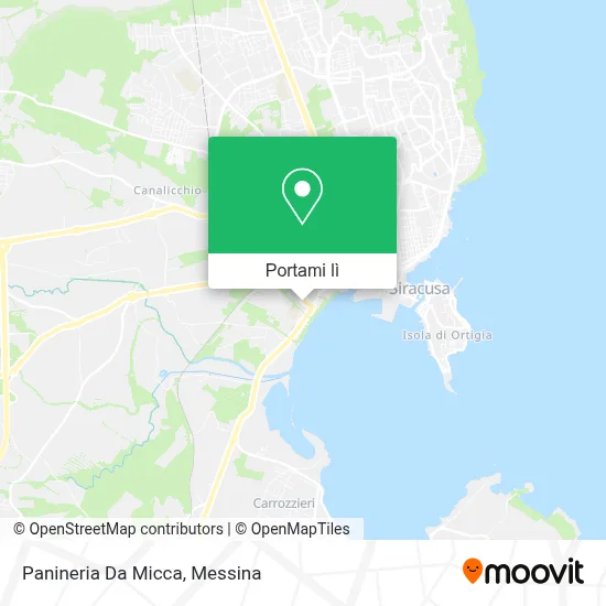 Mappa Panineria Da Micca