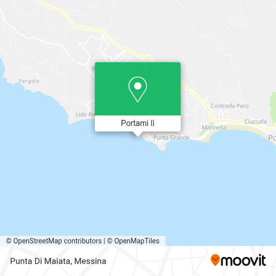 Mappa Punta Di Maiata