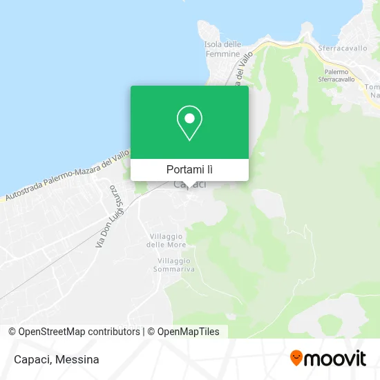 Mappa Capaci