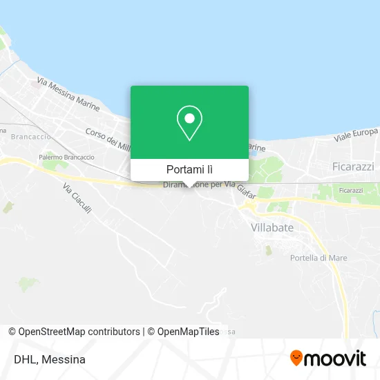 Mappa DHL