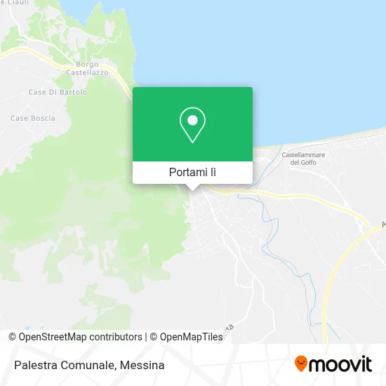 Mappa Palestra Comunale