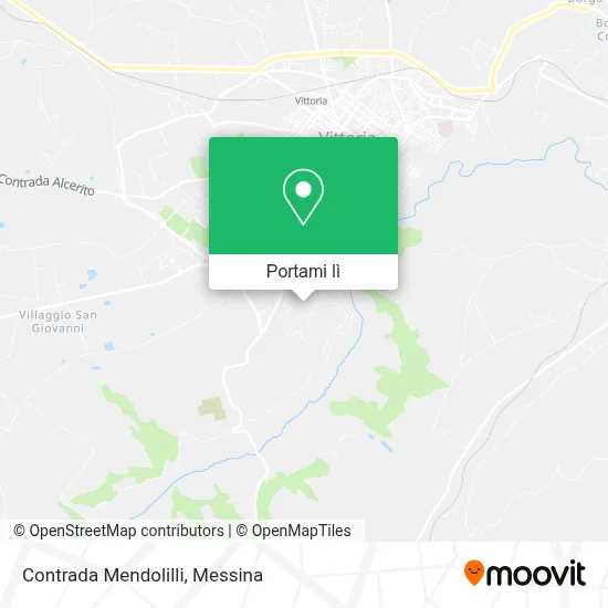 Mappa Contrada Mendolilli