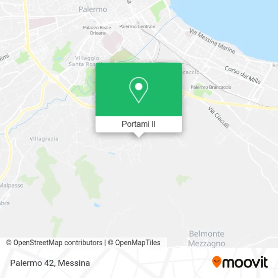 Mappa Palermo 42