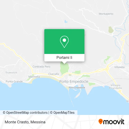 Mappa Monte Crasto