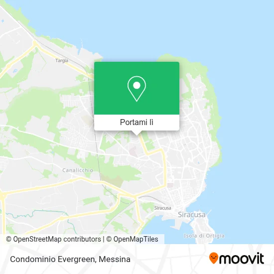 Mappa Condominio Evergreen