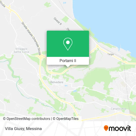 Mappa Villa Giusy