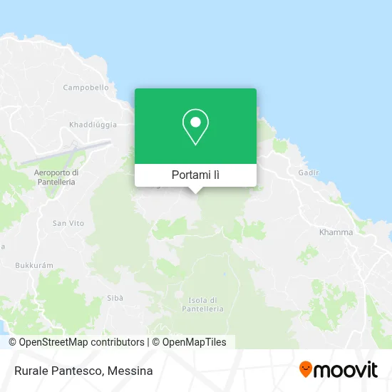 Mappa Rurale Pantesco