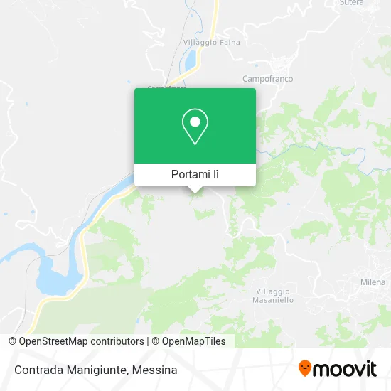 Mappa Contrada Manigiunte
