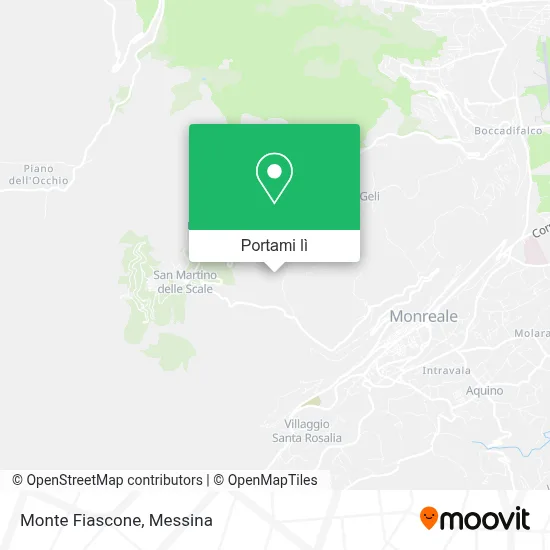 Mappa Monte Fiascone