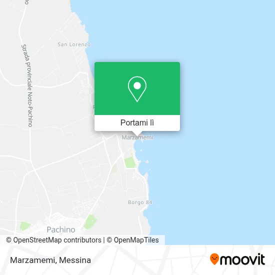 Mappa Marzamemi