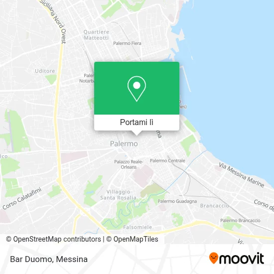 Mappa Bar Duomo