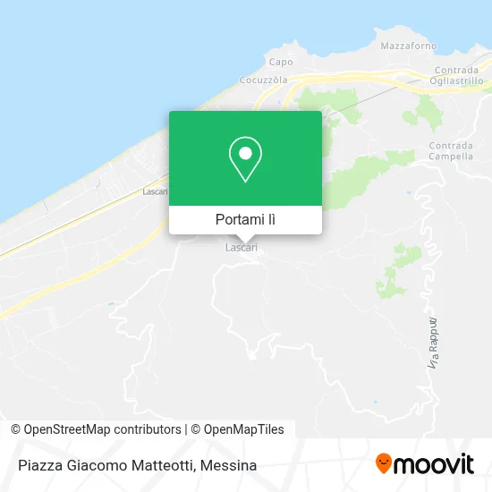 Mappa Piazza Giacomo Matteotti