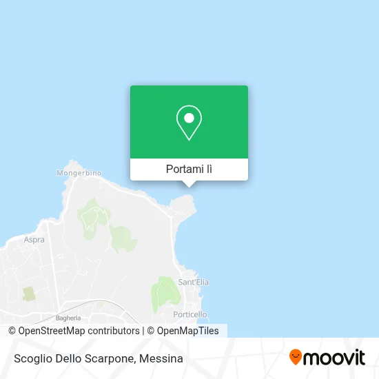 Mappa Scoglio Dello Scarpone