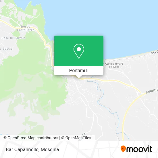 Mappa Bar Capannelle