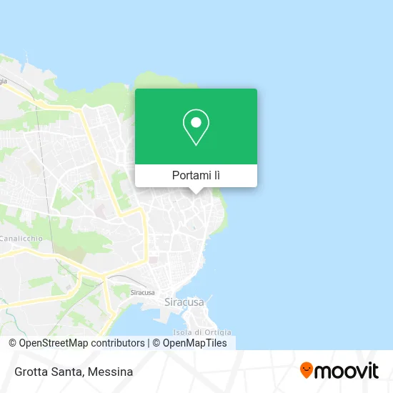 Mappa Grotta Santa