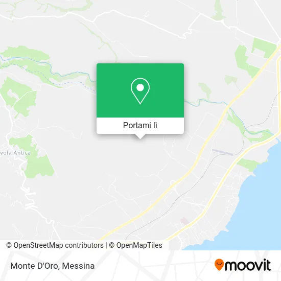 Mappa Monte D'Oro