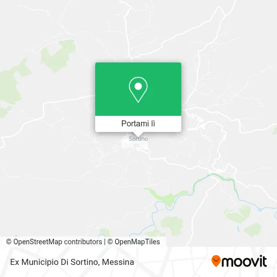 Mappa Ex Municipio Di Sortino