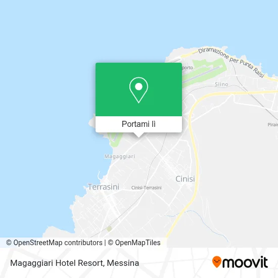 Mappa Magaggiari Hotel Resort