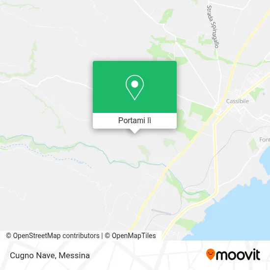 Mappa Cugno Nave