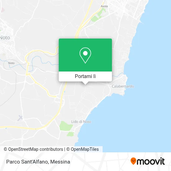 Mappa Parco Sant'Alfano