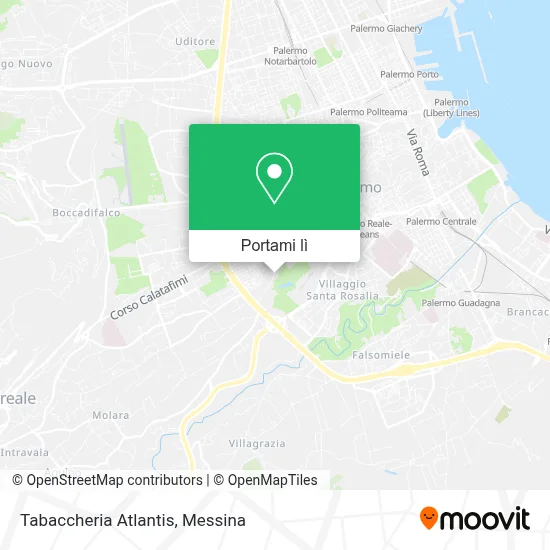 Mappa Tabaccheria Atlantis